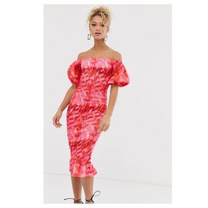 Never Fully Dressed Puff Sleeve Dress